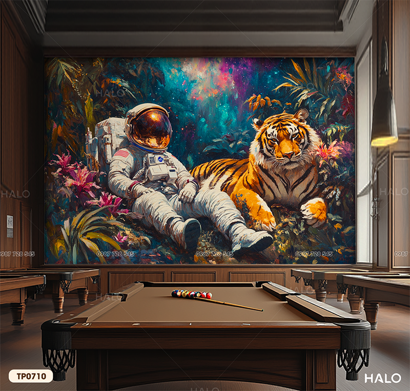  Tranh Dán Tường Mộng Ảo Ngân Hà 8D 16D - TP0710 