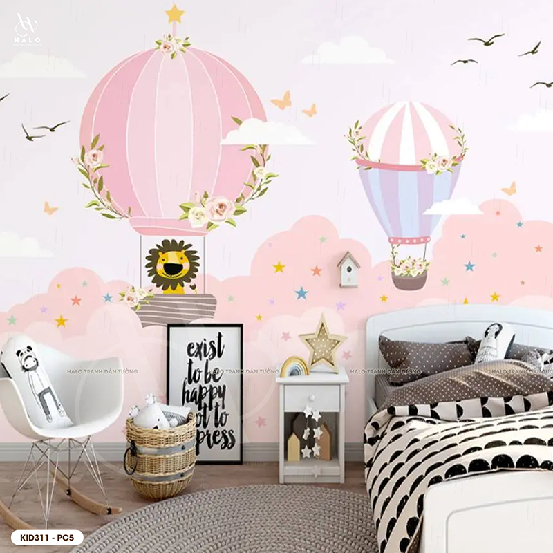  Tranh Dán Tường Phong Cảnh 8D 16D - KID311 