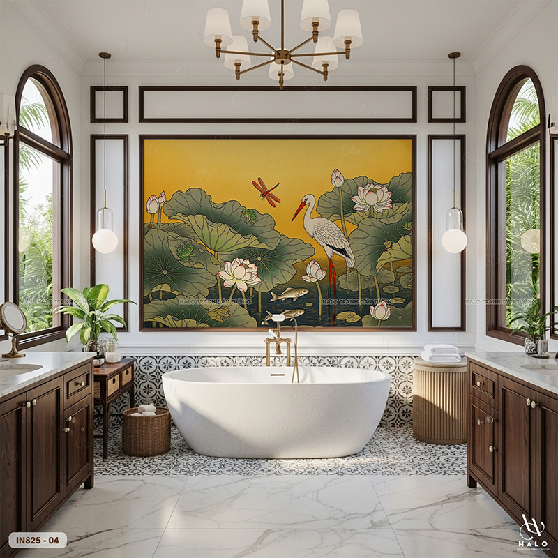  Tranh Dán Tường Indochine 8D 16D - IN825 