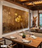  Tranh Dán Tường Hoa Sen 8D 16D - S2211 