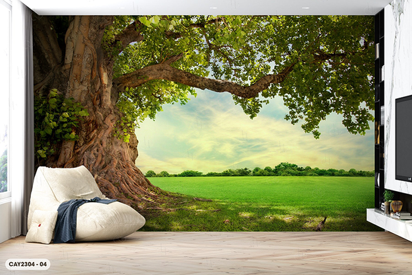  Tranh Dán Tường Cây 8D 16D - CAY2304 