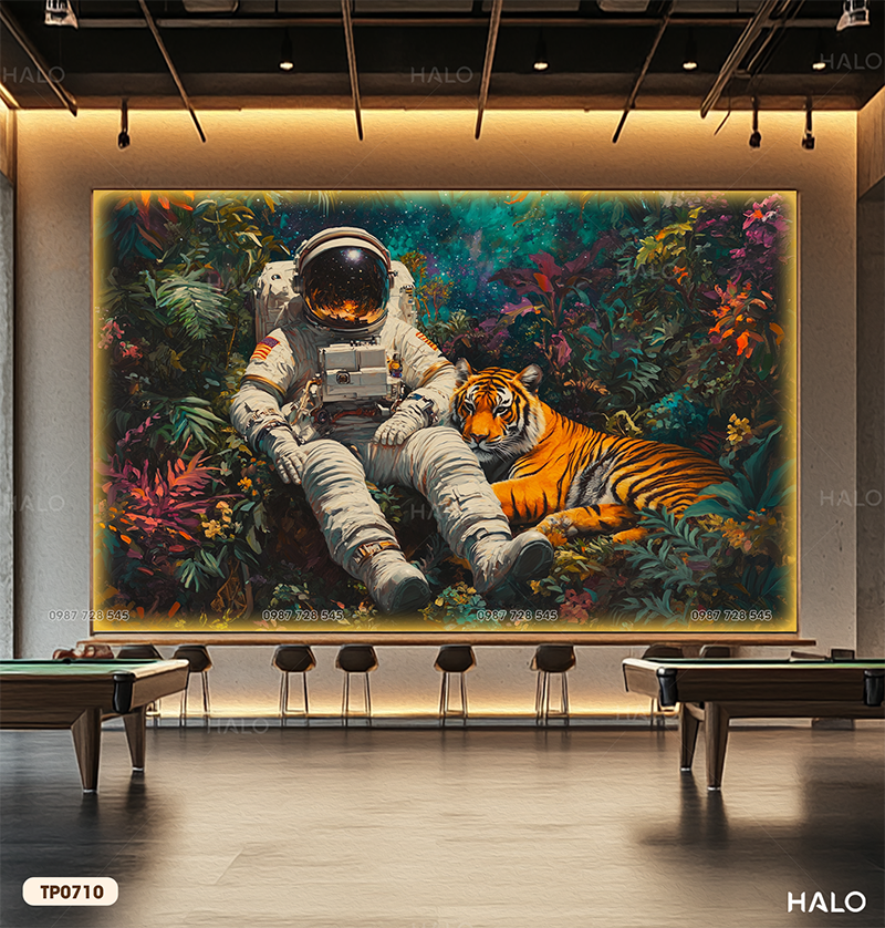  Tranh Dán Tường Mộng Ảo Ngân Hà 8D 16D - TP0710 
