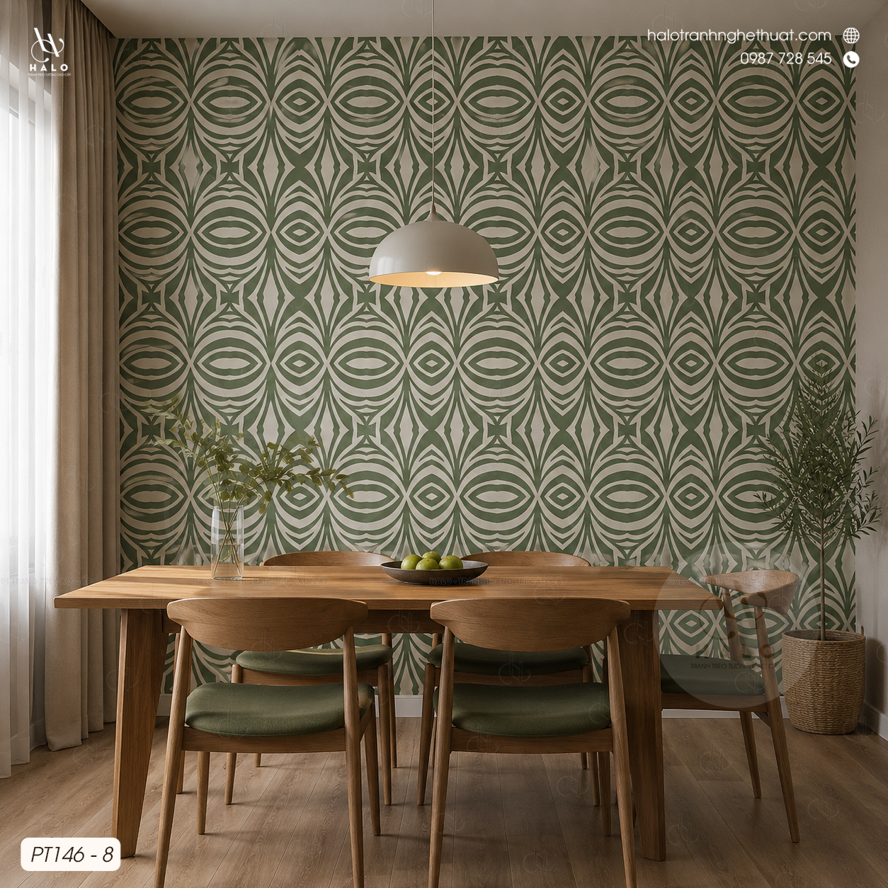  Tranh Dán Tường Họa Tiết Pattern - PT146 - 8 