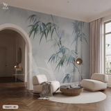  Tranh Dán Tường Cây Trúc Tối Giản 8D 16D - TG311 