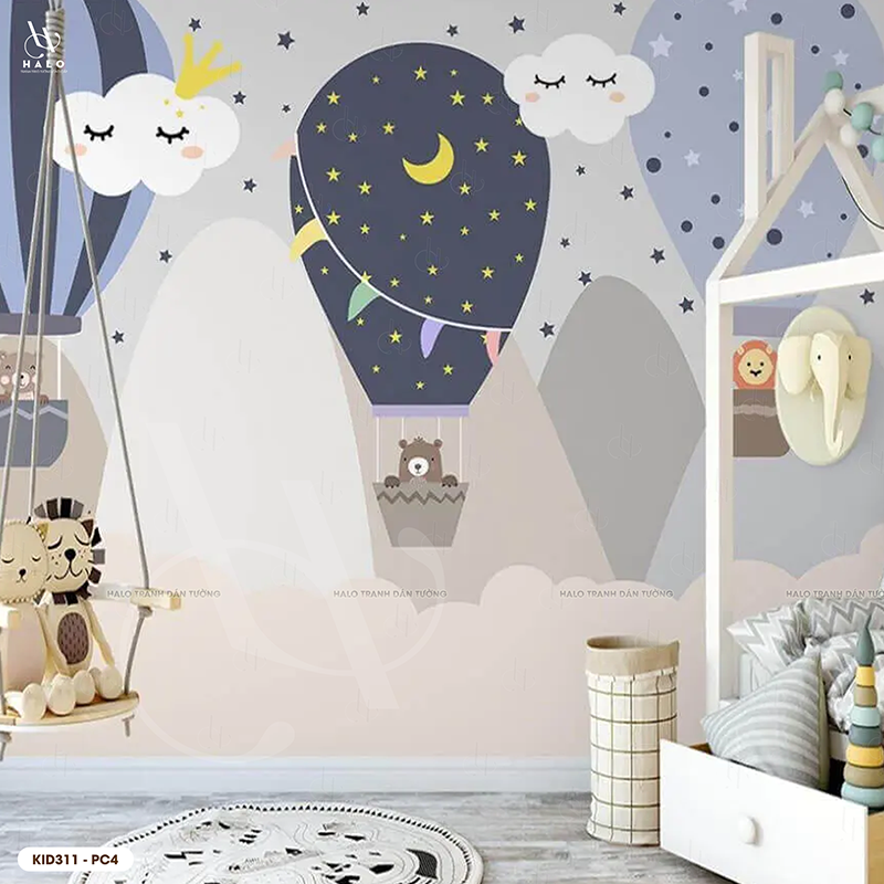  Tranh Dán Tường Phong Cảnh 8D 16D - KID311 