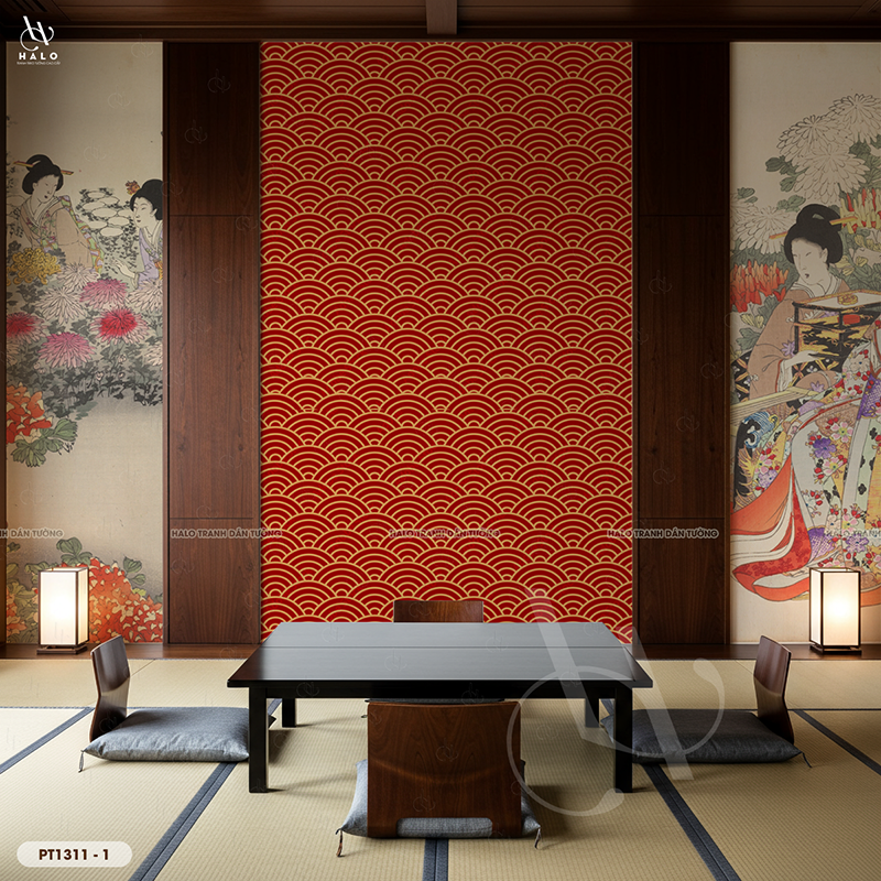  Tranh Dán Tường Patterm Nhật Bản - PT1311 