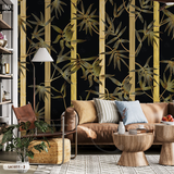  Tranh Dán Tường Lá Tối Giản - LA1811 