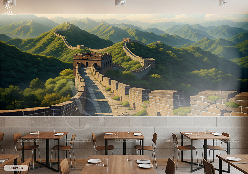  Tranh Dán Tường Phong Cảnh Châu Âu - PC39 