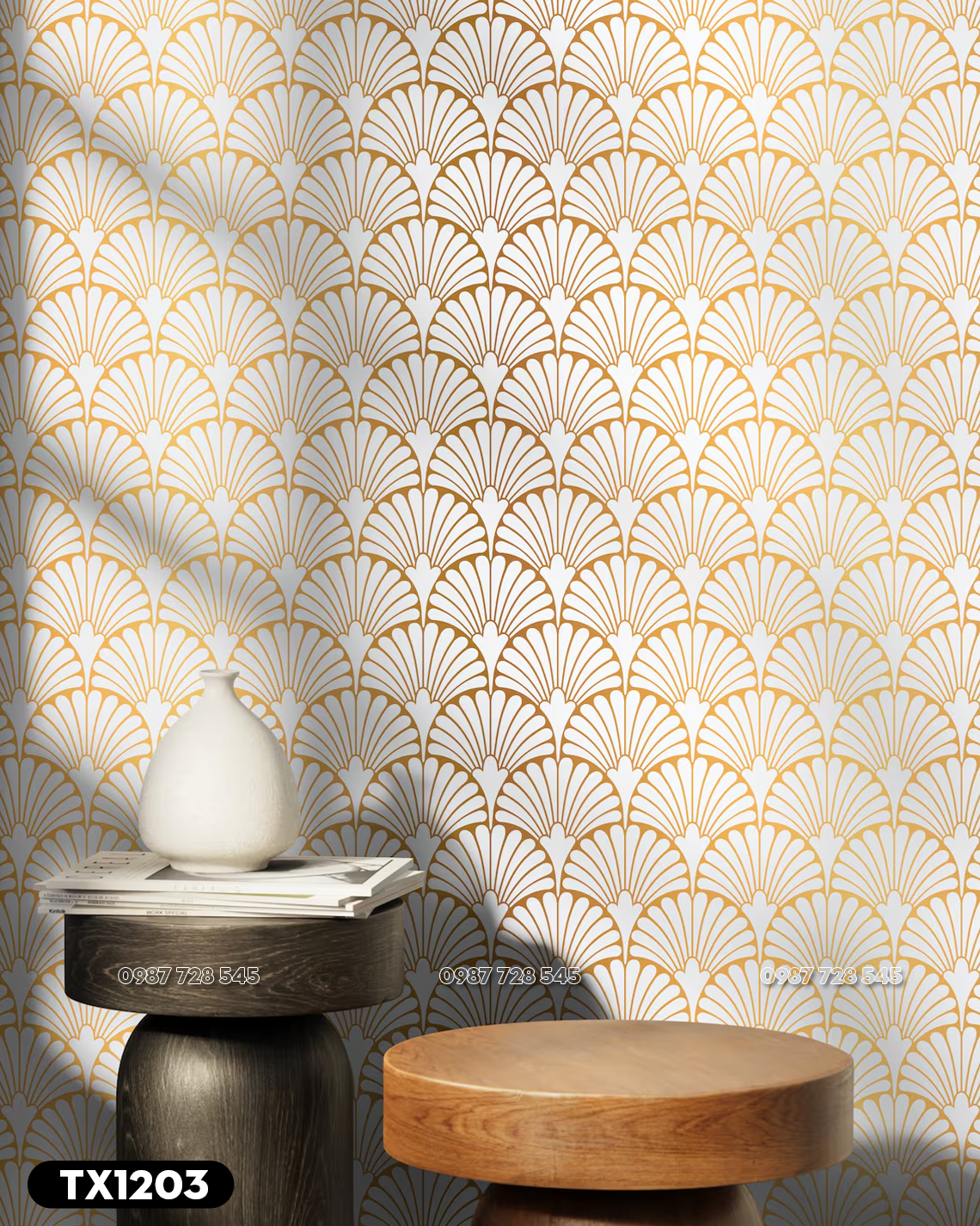  Tranh Dán Tường Họa Tiết Pattern - TX1203 