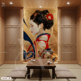  Tranh Dán Tường Geisha Nhật Bản - DV1212 