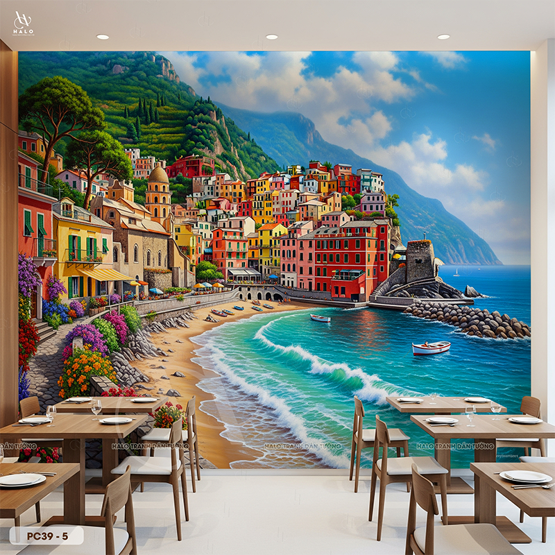  Tranh Dán Tường Phong Cảnh Châu Âu - PC39 