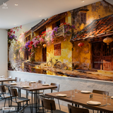  Tranh dán tường Hà Nội phố - HN1011 