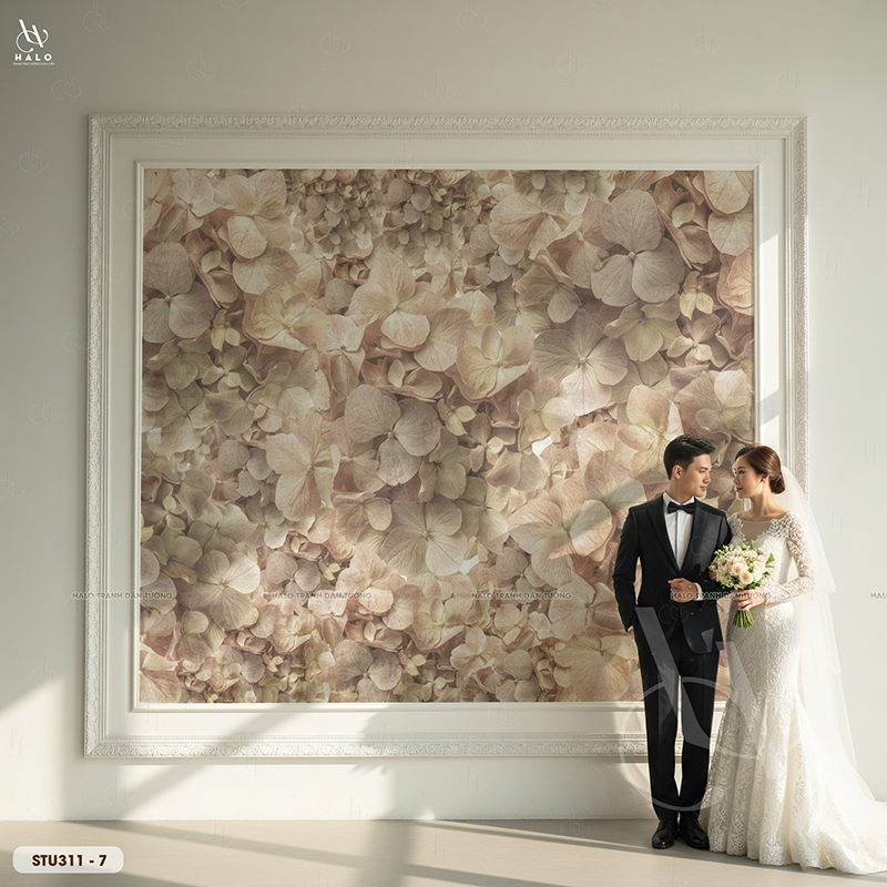  Tranh Dán Studio Wedding 8D 16D - STT311 