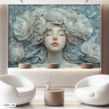  Tranh Dán Tường Vẻ Đẹp Kiêu Sa 8D 16D - G2301 