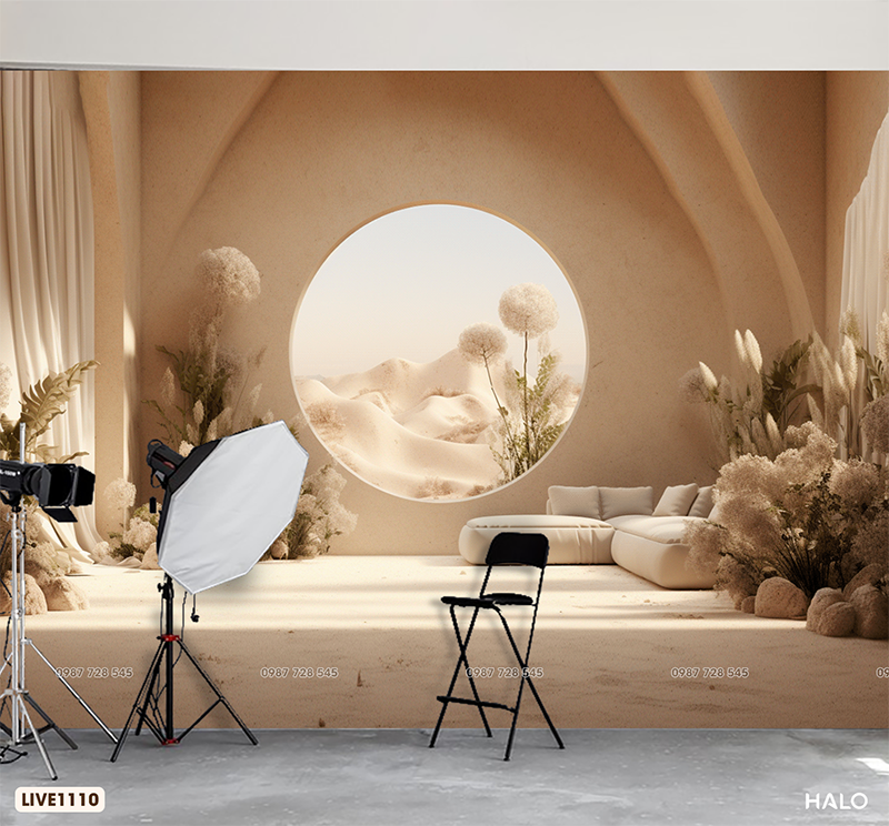  Tranh Dán Tường Studio 8D 16D  - LIVE1110 