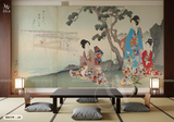  Tranh Dán Tường Nhà Hàng Nhật Bản Cổ Điển - NH179 