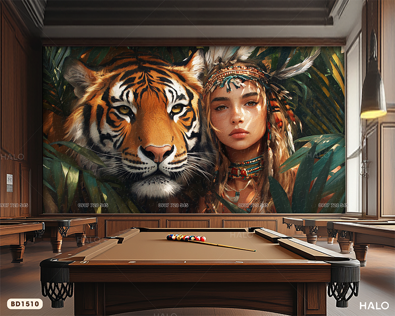  Tranh Dán Tường Hồn Rừng - BD1510 