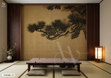  Tranh Dán Tường Nhà Hàng Nhật Bản Cổ Điển - VT21224 