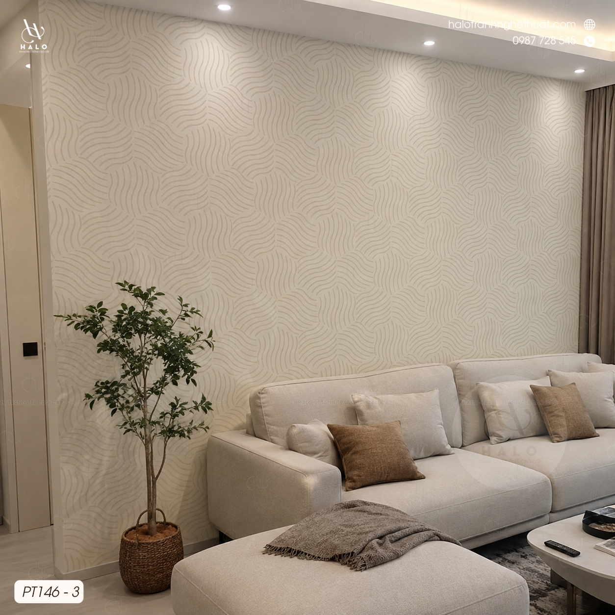  Tranh Dán Tường Họa Tiết Pattern - PT146 - 3 