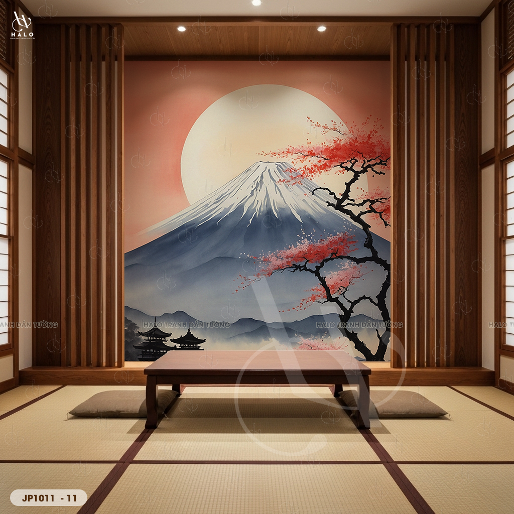  Tranh Dán Tường Phong Cảnh Nhật Bản - JP1010 