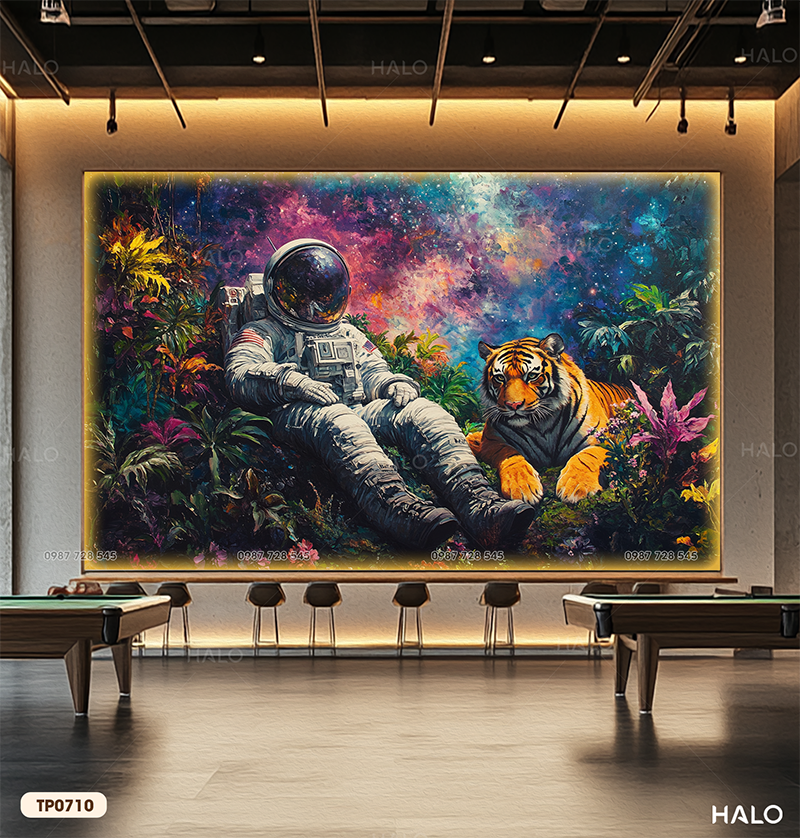  Tranh Dán Tường Mộng Ảo Ngân Hà 8D 16D - TP0710 