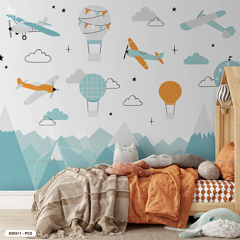  Tranh Dán Tường Phong Cảnh 8D 16D - KID311 