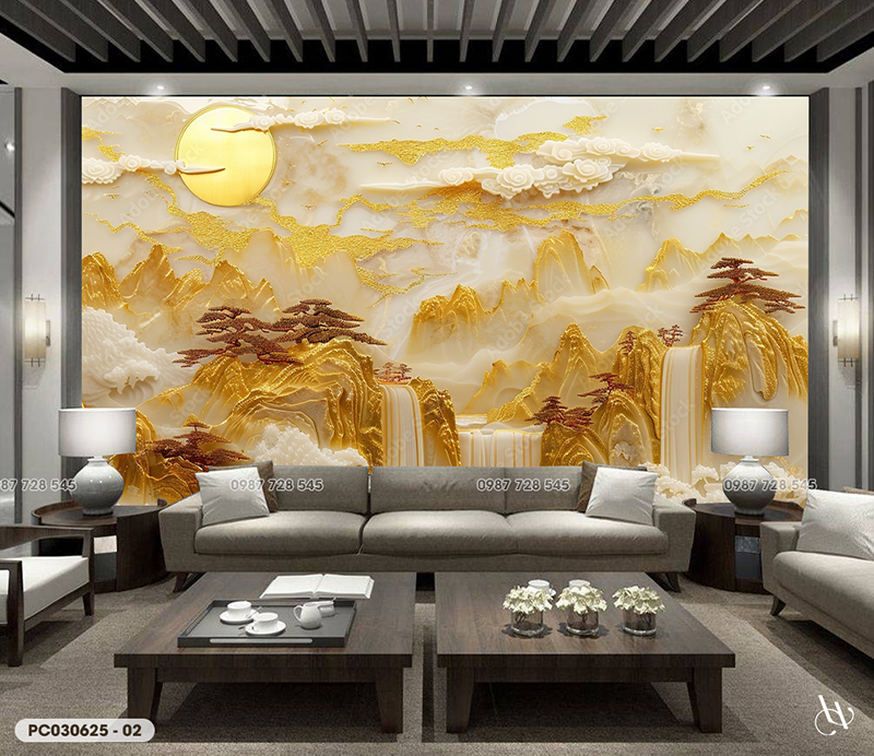  Tranh Dán Tường Phong Cảnh 8D 16D - PC030625 