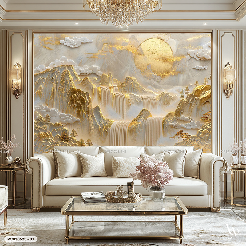  Tranh Dán Tường Phong Cảnh 8D 16D - PC030625 