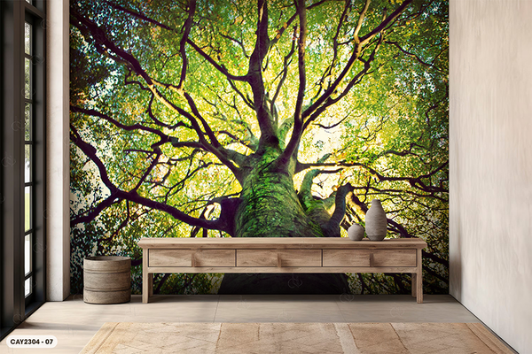  Tranh Dán Tường Cây 8D 16D - CAY2304 