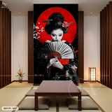  Tranh Dán Tường Nhà Hàng Nhật Bản Cổ Điển - NH179 