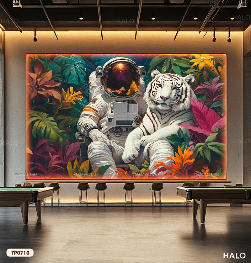  Tranh Dán Tường Mộng Ảo Ngân Hà 8D 16D - TP0710 