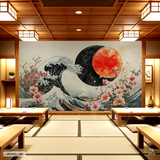  Tranh Dán Tường Sóng Nhật Bản - JP1711 