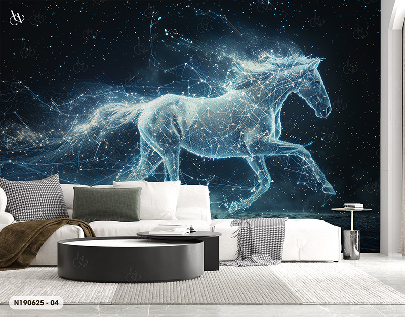  Tranh Dán Tường Mã Đáo Thành Công 8D 16D - N190625 