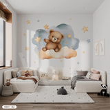  Tranh Dán Tường Tone Xanh Dành Cho Bé Trai 8D 16D - KID311 