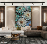  Tranh Dán Tường Hoa Mosalic 8D 16D - MSL 