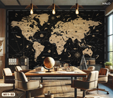  Tranh Dán Tường Bản Đồ 8D 16D - M11 