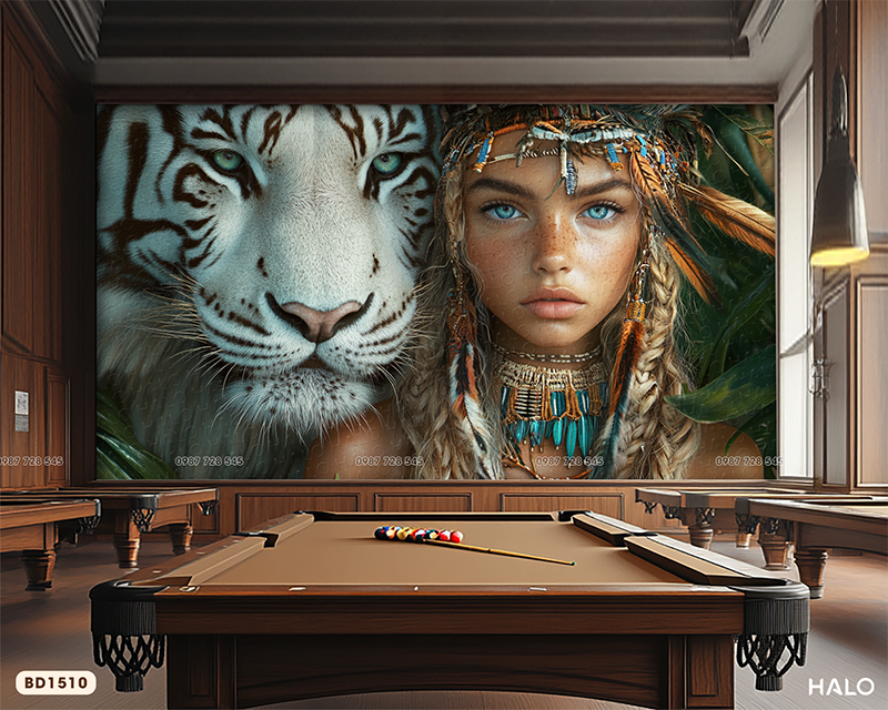  Tranh Dán Tường Hồn Rừng - BD1510 