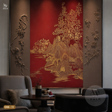  Tranh Dán Tường Indochine - Phong Cảnh Trung Quốc 8D 16D - CN5 - 11 