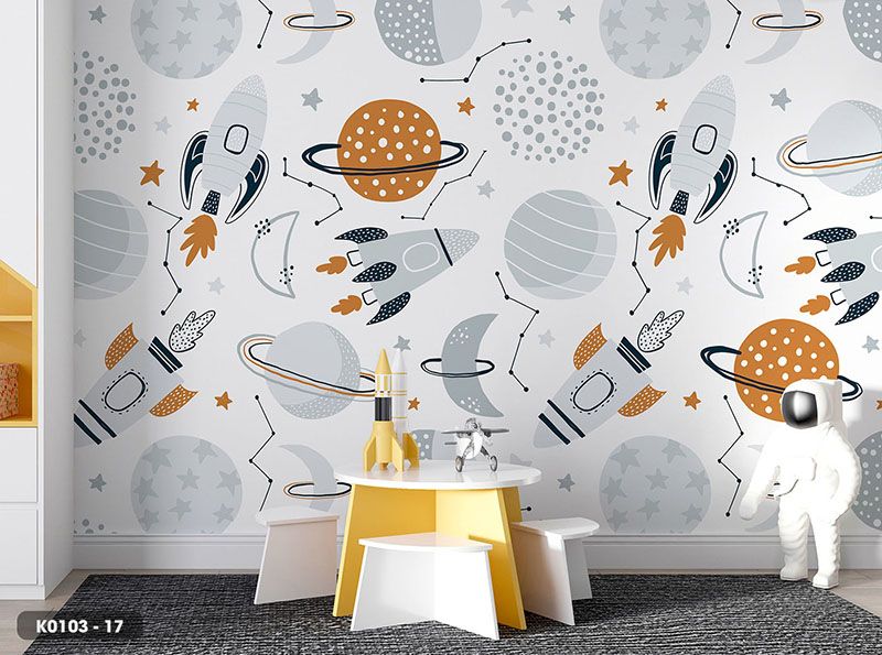  Tranh Dán Tường Cho Phòng Trẻ Em 8D 16D - K0103 