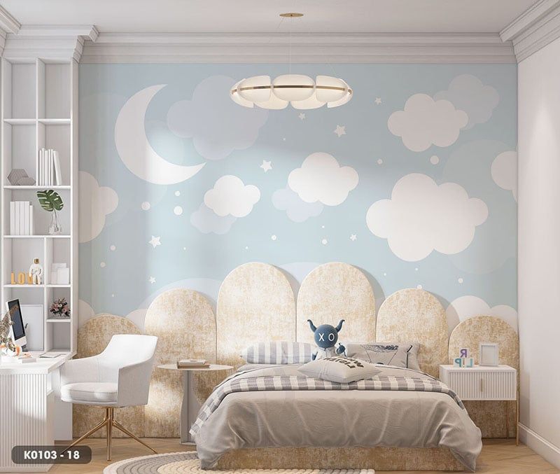  Tranh Dán Tường Cho Phòng Trẻ Em 8D 16D - K0103 