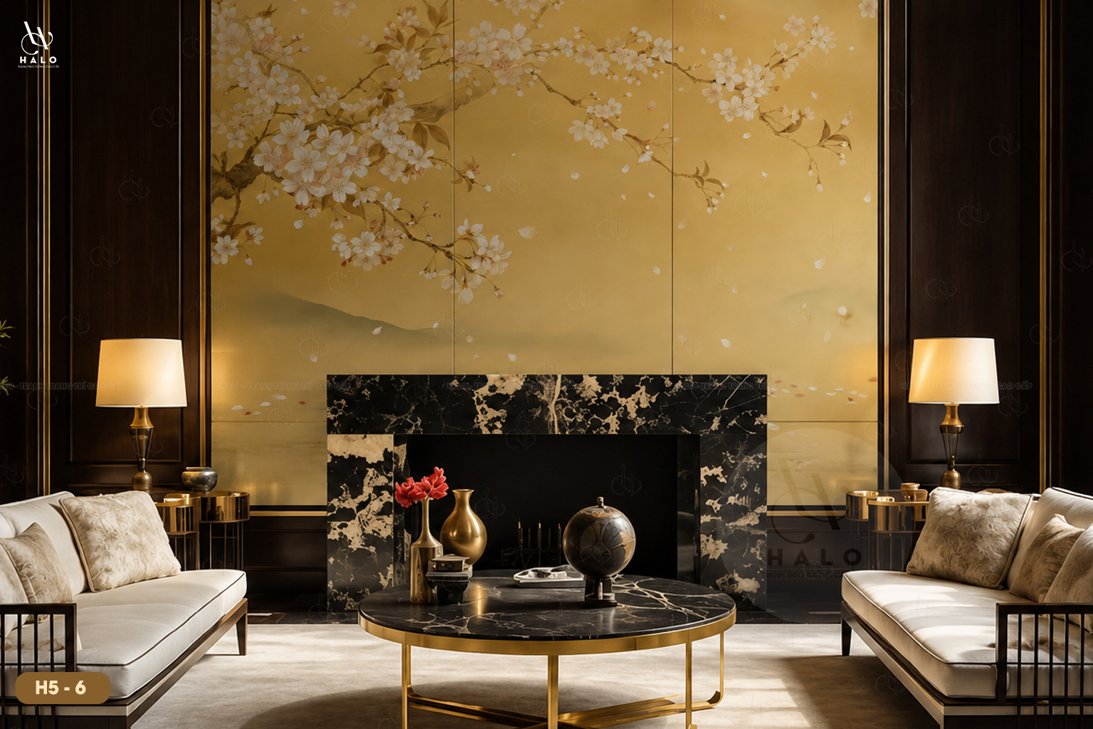  Tranh Dán Tường Indochine 8D 16D - H5 - 6 