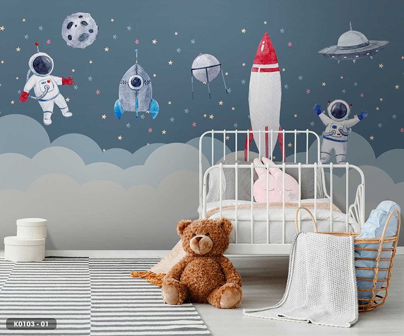  Tranh Dán Tường Cho Phòng Trẻ Em 8D 16D - K0103 