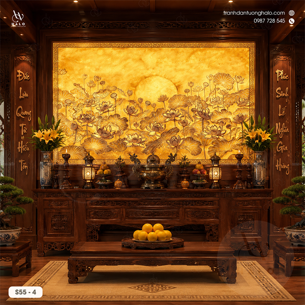  Tranh Dán Tường Trúc Chỉ 3D 5D 8D - S55 - 4 