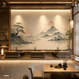  Tranh Dán Tường Phòng Trà - VN6B - 2 