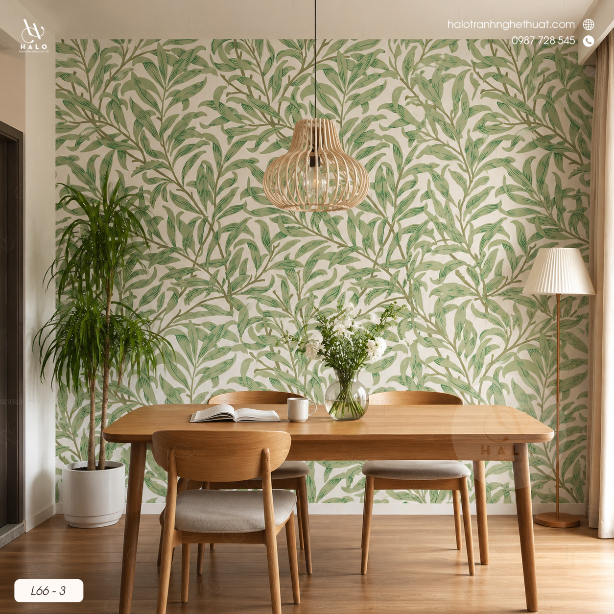  Tranh Dán Tường Họa Tiết Pattern - L66 - 3 