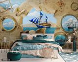  Tranh Dán Tường Cho Phòng Trẻ Em 8D 16D - K0103 