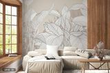  Tranh Dán Tường Lá Cây 8D 16D - L0103 