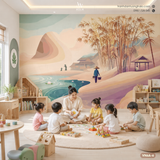  Tranh Dán Tường Họa Tiết Cho Trẻ - VN6A - 6 