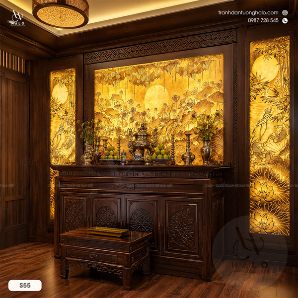  Tranh Dán Tường Trúc Chỉ 3D 5D 8D - S55 
