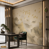  Tranh Dán Tường Indochine - Phong Cảnh Trung Quốc 8D 16D - CN5 - 6 